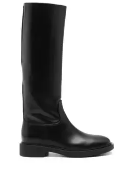 Кожаные ботинки Gianvito Rossi, черный
