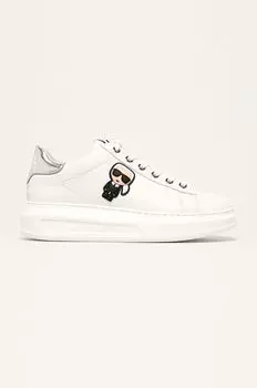 Кожаные ботинки Karl Lagerfeld, белый