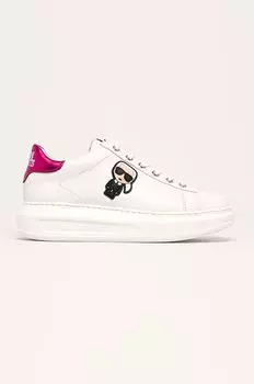 Кожаные ботинки Karl Lagerfeld, белый
