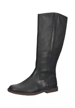 Кожаные ботинки KicKers, цвет Schwarz Kombi