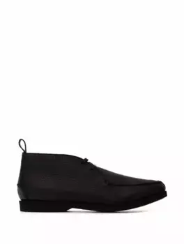 Кожаные ботинки Kiton, черный