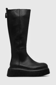 Кожаные ботинки MILAGROS BOOT AGL, черный