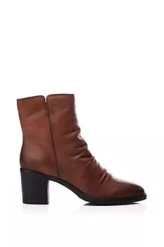 Кожаные ботинки на каблуке 'Noula' Moda In Pelle, бежевый