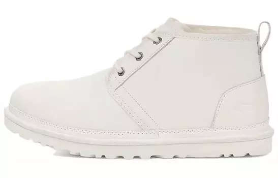 Кожаные ботинки Neumel белого цвета Ugg
