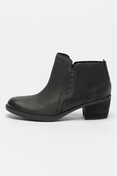 Кожаные ботинки Нева Ло Clarks, черный