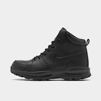 Кожаные ботинки Nike Manoa, черный