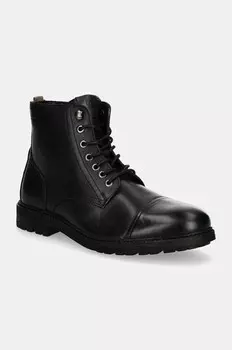 Кожаные ботинки Pepe Jeans PMS50245, черный