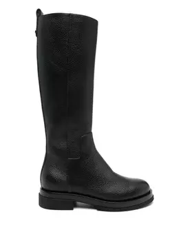 Кожаные ботинки Pollini, черный