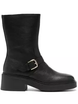 Кожаные ботинки Pollini, черный