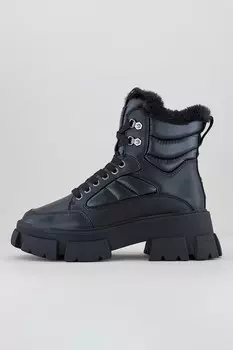 Кожаные ботинки Steve Madden, черный