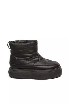 Кожаные ботинки Steve Madden, черный