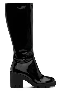 Кожаные ботинки Stride Burberry, черный