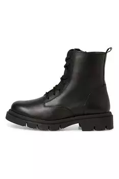Кожаные ботинки Tamaris, черный
