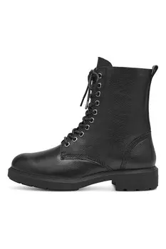 Кожаные ботинки Tamaris, черный