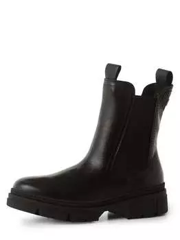 Кожаные ботинки Tamaris, черный