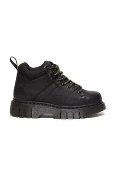 Кожаные ботинки Woodard Dr. Martens, черный