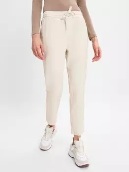 Кожаные брюки Comma Casual Identity, желтый