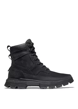 Кожаные черные мужские ботинки Timberland