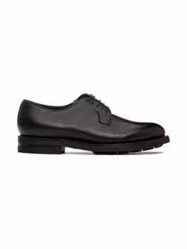 Кожаные дерби Santoni, черный