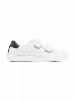Кожаные кеды Ace Gucci, белый