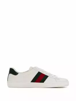 Кожаные кеды Ace Gucci, белый