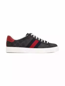 Кожаные кеды Gucci Ace Gucci, черный