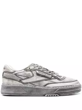 Кожаные кеды Reebok, серый