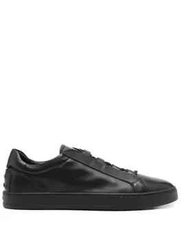 Кожаные кеды Tod's, черный