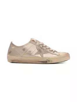 Кожаные кеды V-Star 2 Golden Goose, бронзовый