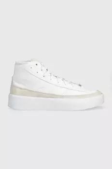 Кожаные кроссовки adidas, белый