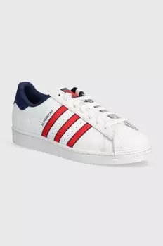 Кожаные кроссовки adidas Originals, белый
