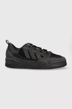 Кожаные кроссовки adidas Originals, черный