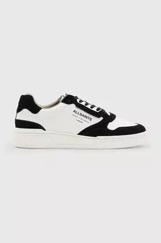 Кожаные кроссовки AllSaints, белый