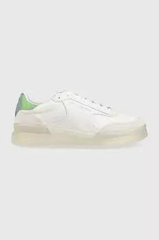 Кожаные кроссовки BRINK NFT Karl Lagerfeld, белый
