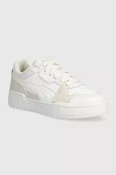 Кожаные кроссовки CA Pro Lux III Jr. Puma, бежевый