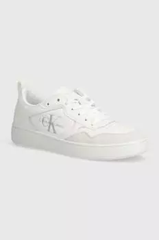 Кожаные кроссовки Calvin Klein Jeans, белый