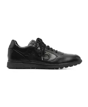 Кожаные кроссовки Casadei, черный