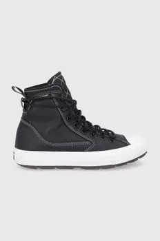 Кожаные кроссовки Chuck Taylor All Star Terrain Converse, черный