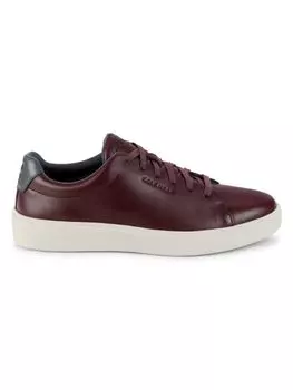 Кожаные кроссовки Cole Haan, цвет Bloodstone