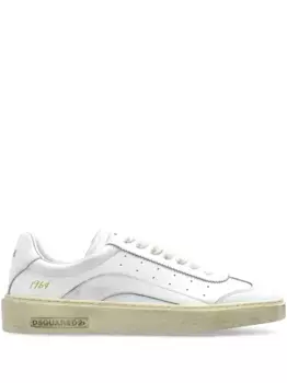 Кожаные кроссовки DSQUARED2, белый