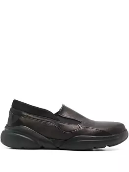 Кожаные кроссовки Eckhaus Latta, черный