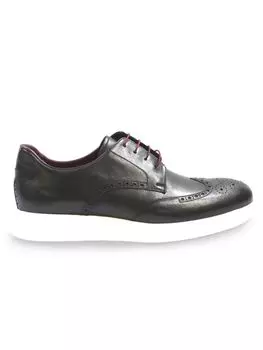 Кожаные кроссовки Fabriano Brogue Vellapais, черный