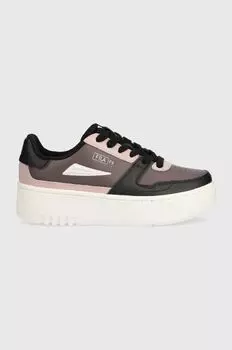 Кожаные кроссовки Fila, фиолетовый