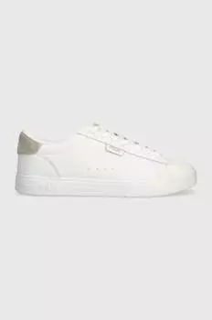 Кожаные кроссовки Fila, серый