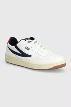 Кожаные кроссовки Fila, темно-синий