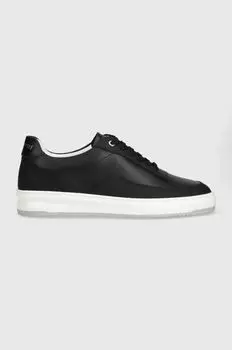 Кожаные кроссовки Filling Pieces, черный