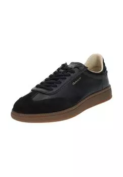 Кожаные кроссовки GANT, черный
