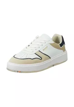 Кожаные кроссовки GANT, цвет Wei_/beige