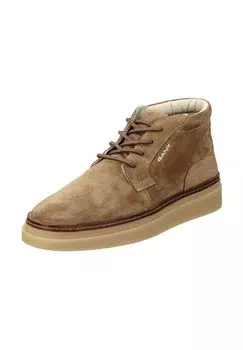 Кожаные кроссовки GANT, хаки