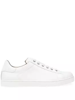 Кожаные кроссовки Gianvito Rossi, белый